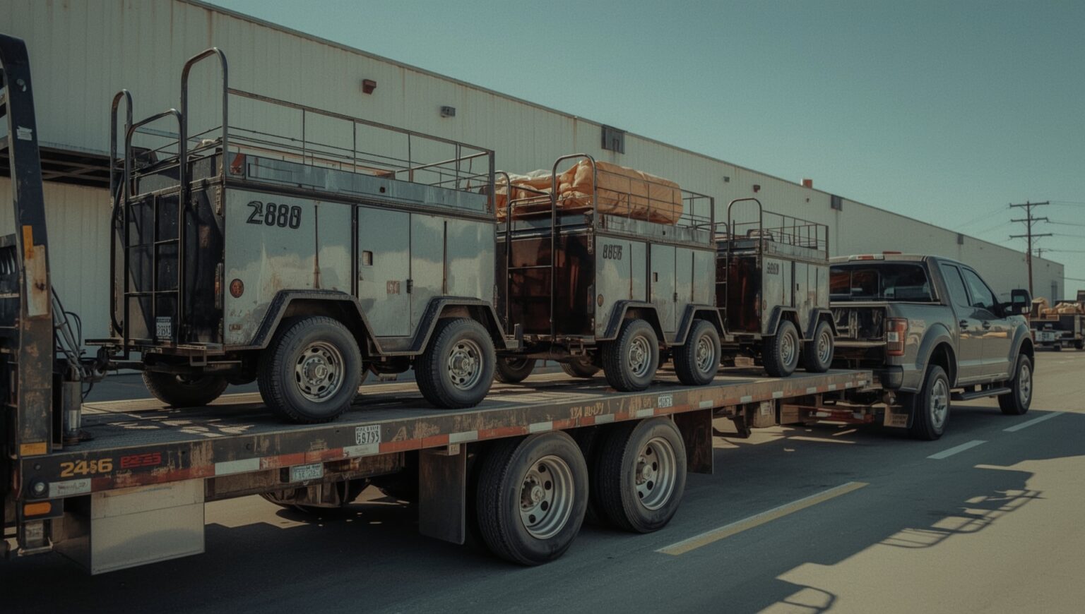 Utility and maintenance carts - American Heavy Haul & Logistics